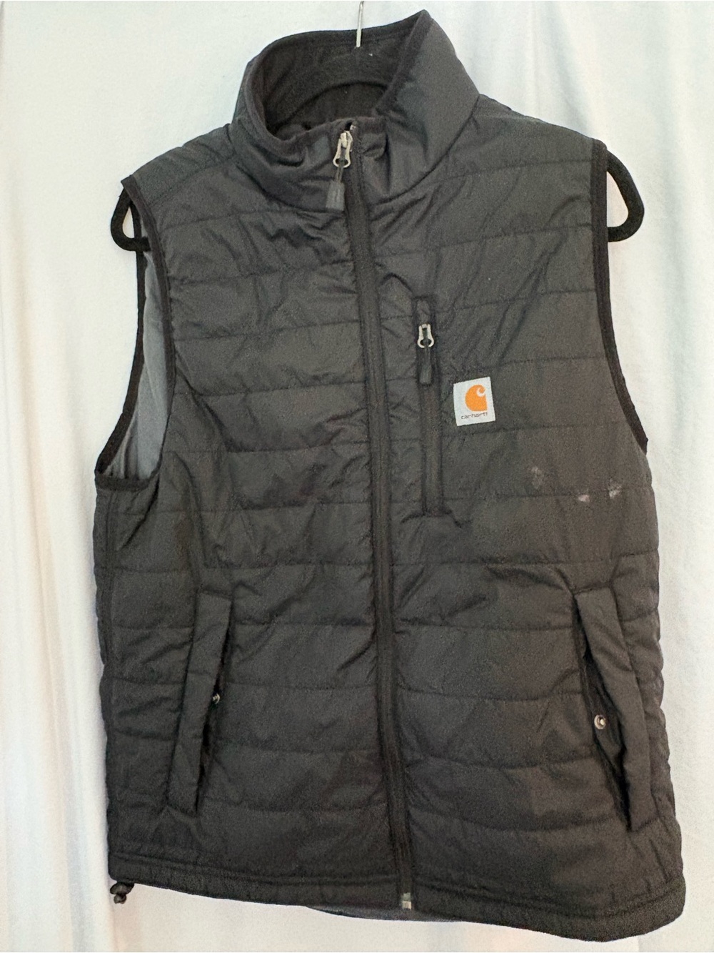 Carhartt Men's Charcoal Quilted Puffer Vest